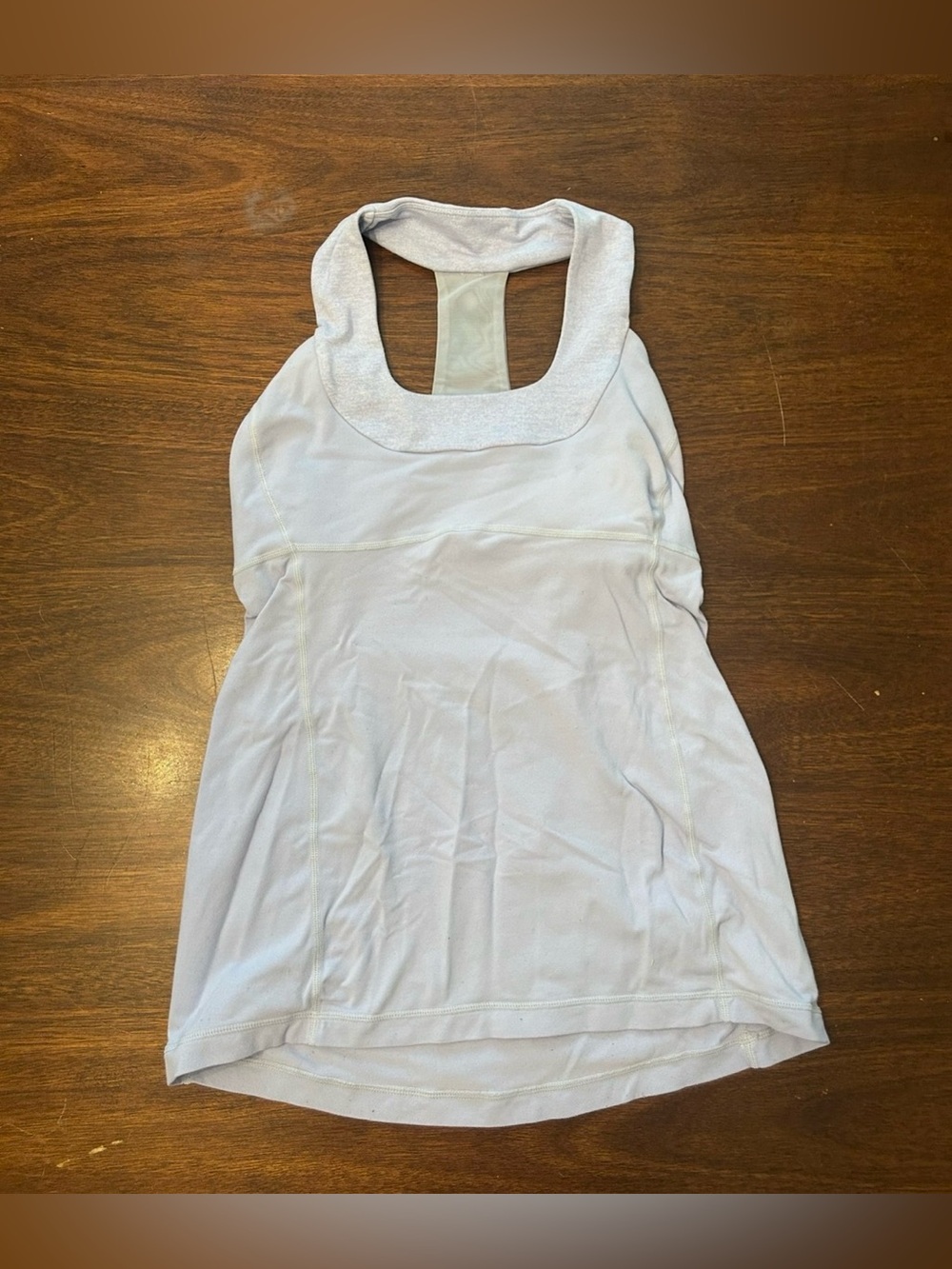 Light Blue Racerback- Women's Activewear
